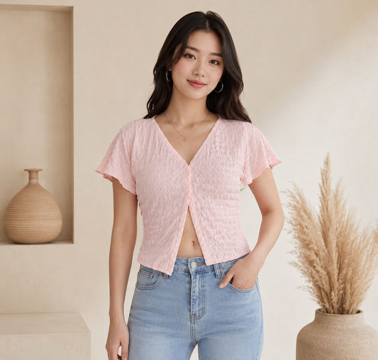 Blush Pink Top