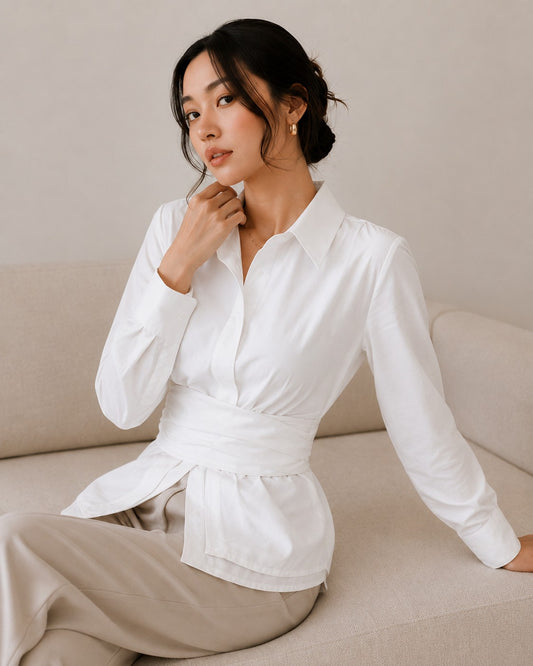 Wrap Waist Shirt