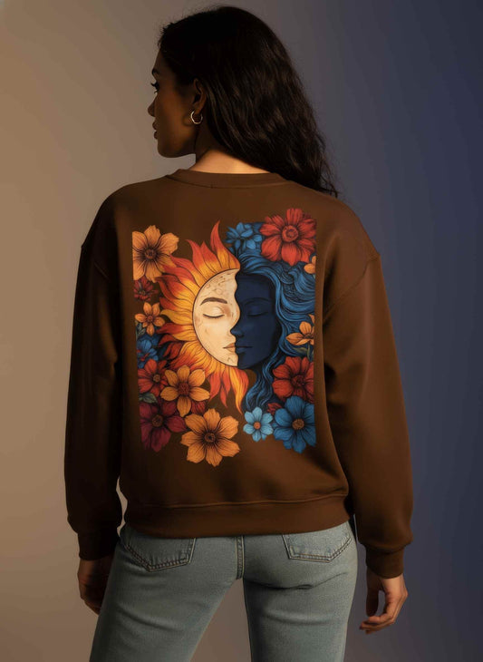 Chaos and Calm Relaxed fit Sweatshirt