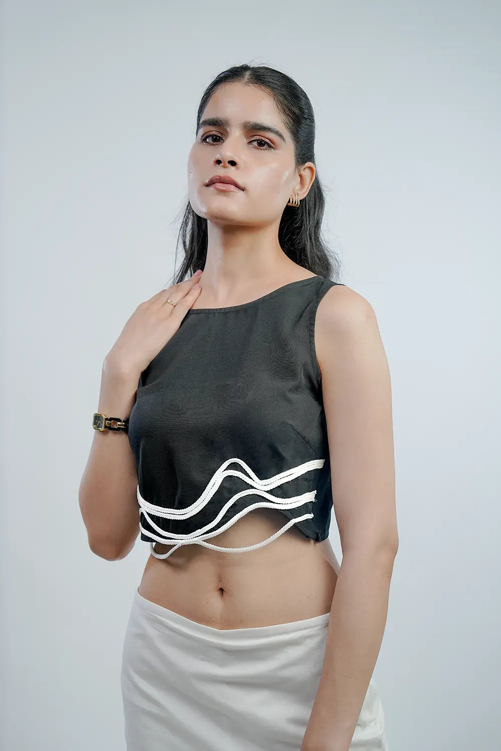 Vibe Wave Crop Top
