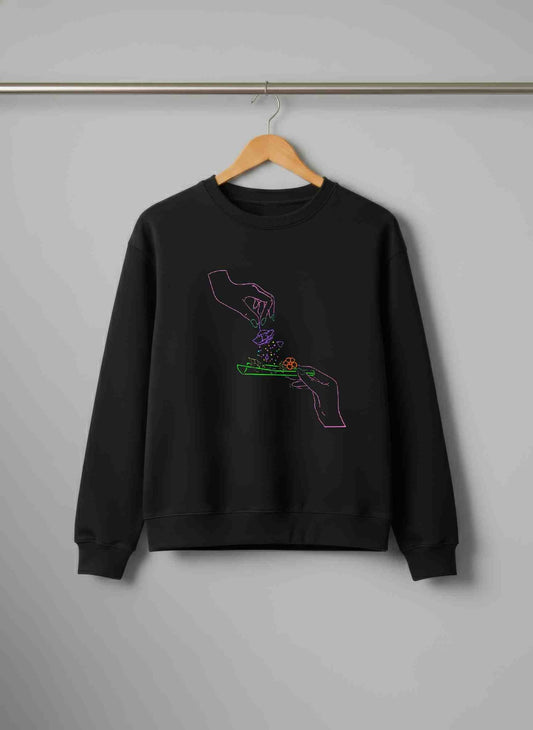 Green Hour Relaxed fit Sweatshirt