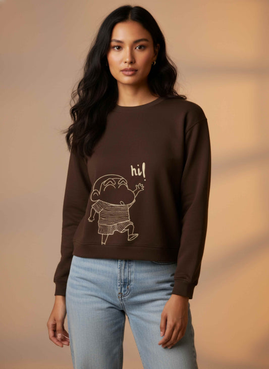 Shinchan Relaxed fit Sweatshirt