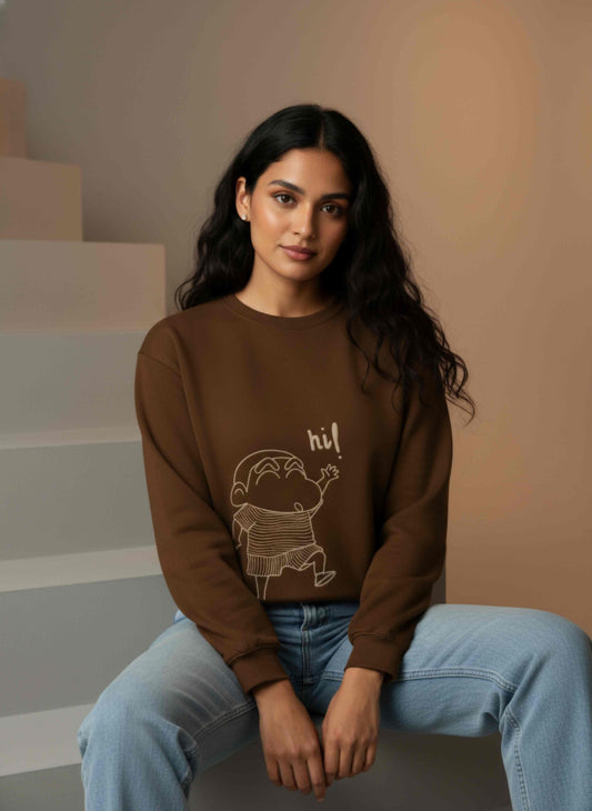 Shinchan Relaxed fit Sweatshirt