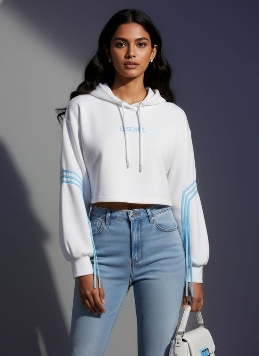 Essence Crop Hoodie