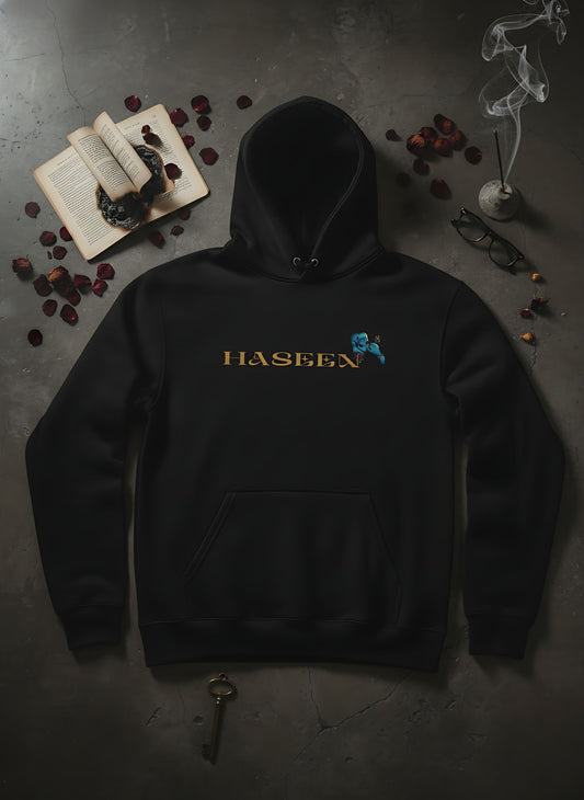 HASEEN Oversized Black Hoodie